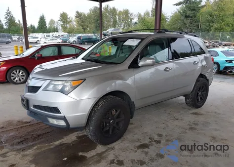 2011 Acura Mdx Technology Package from USA, damaged, VIN 2HNYD2H61BH500382